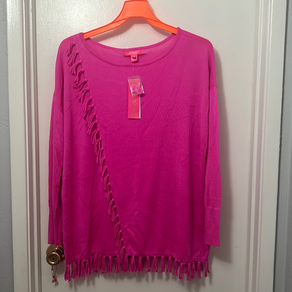 Lilly Pulitzer Emberly Sweater, Mandevilla Pink